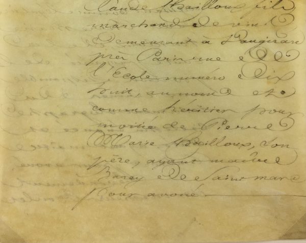Manuscripts Original Art - French Manuscript, Vellum, 1830