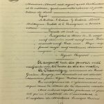 Manuscripts Original Art - French Manuscript, Inventory, 1901