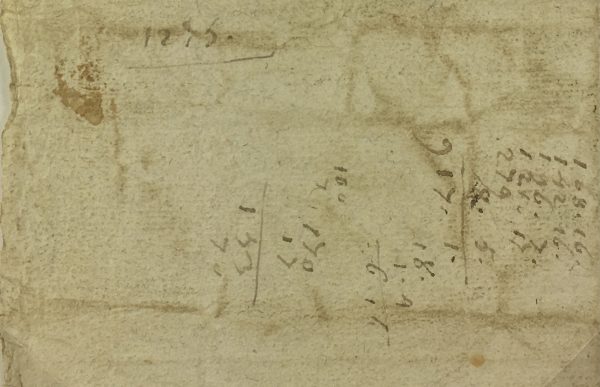 Manuscripts Original Art - French Manuscript, Calculations, c.1795