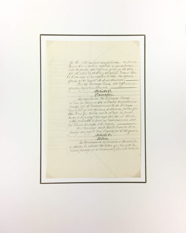 Manuscripts Original Art - Farm Animals, French Manuscript, c.1860