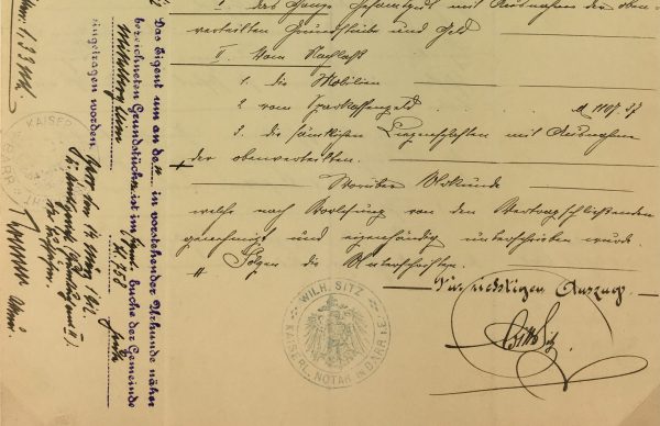 Manuscripts Original Art - Alsace Manuscript, Alsace-Lorraine, 1912