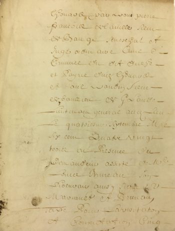 Manuscripts Original Art - French Manuscript, Vellum, c.1700