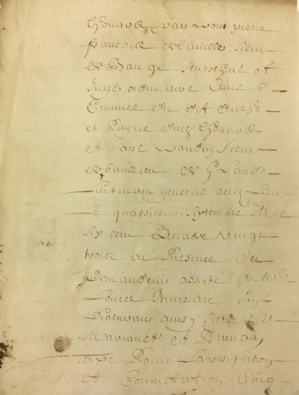 Manuscripts Original Art - French Manuscript, Vellum, c.1700