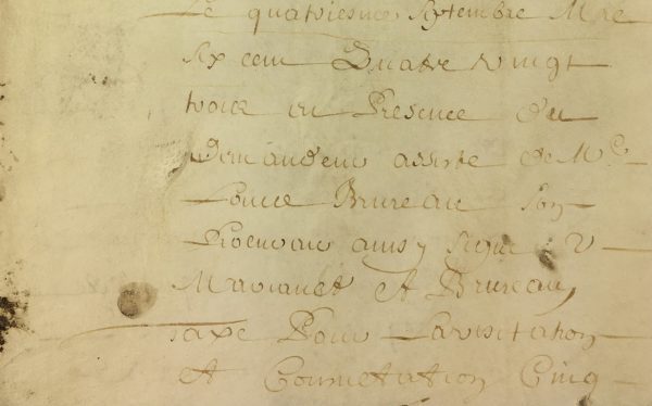 Manuscripts Original Art - French Manuscript, Vellum, c.1700