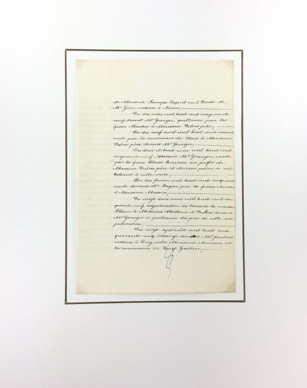 Manuscripts Original Art - Accounts, Inventory, 1901