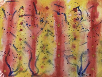 Modern Original Art - En Colores, Oscar Arturo, Oax, 2010