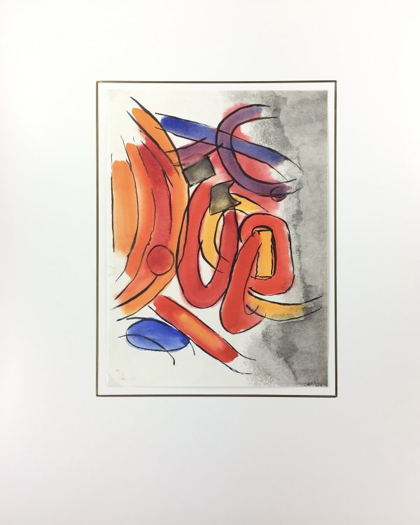 Modern Original Art - Abstract, French, C.1970
