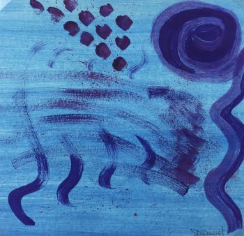 Modern Original Art - Ondulations, D. Daivet 72/4, 2012
