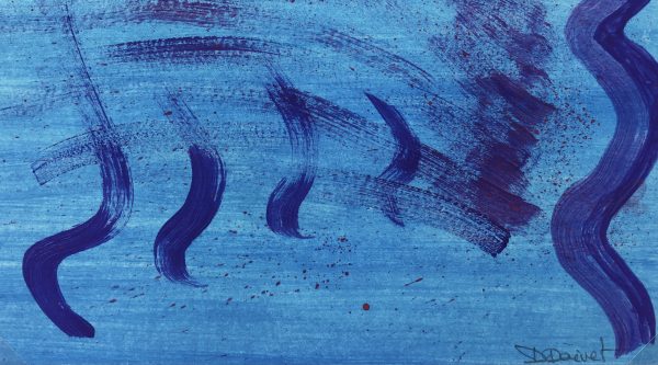 Modern Original Art - Ondulations, D. Daivet 72/4, 2012