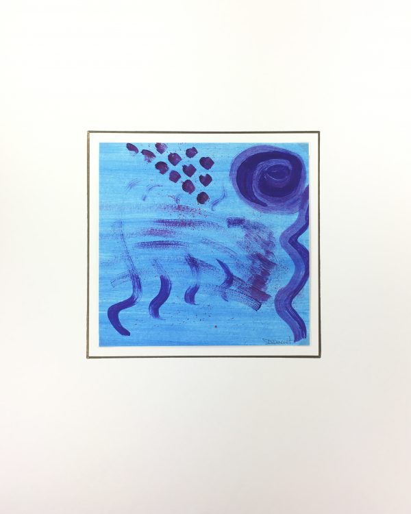 Modern Original Art - Ondulations, D. Daivet 72/4, 2012