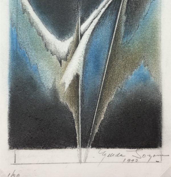 Modern Original Art - Abstract, G. S., 1997