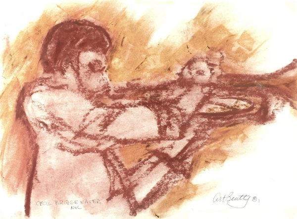Performance Original Art - Cecil Bridgewater, Art Beatty, 1981