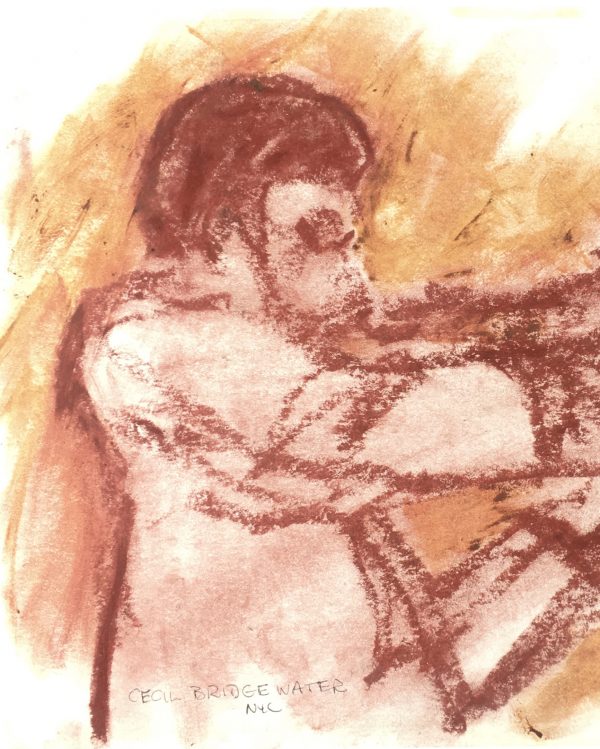 Performance Original Art - Cecil Bridgewater, Art Beatty, 1981