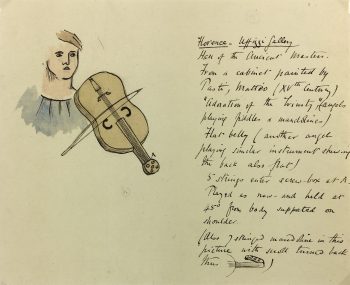 Performance Original Art - Instrument Study, Florence, 1990s