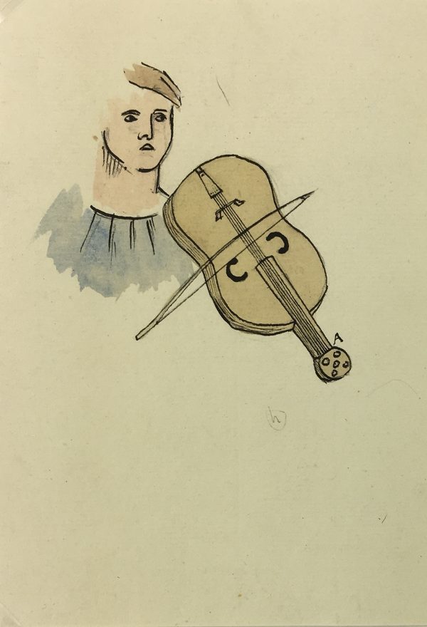Performance Original Art - Instrument Study, Florence, 1990s
