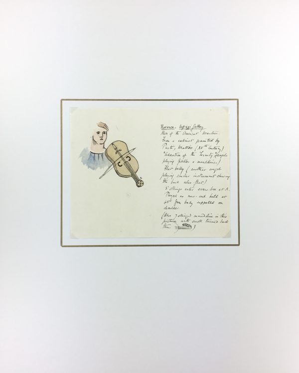 Performance Original Art - Instrument Study, Florence, 1990s