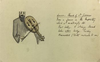 Performance Original Art - Instrument Study, Lucca, 1990s
