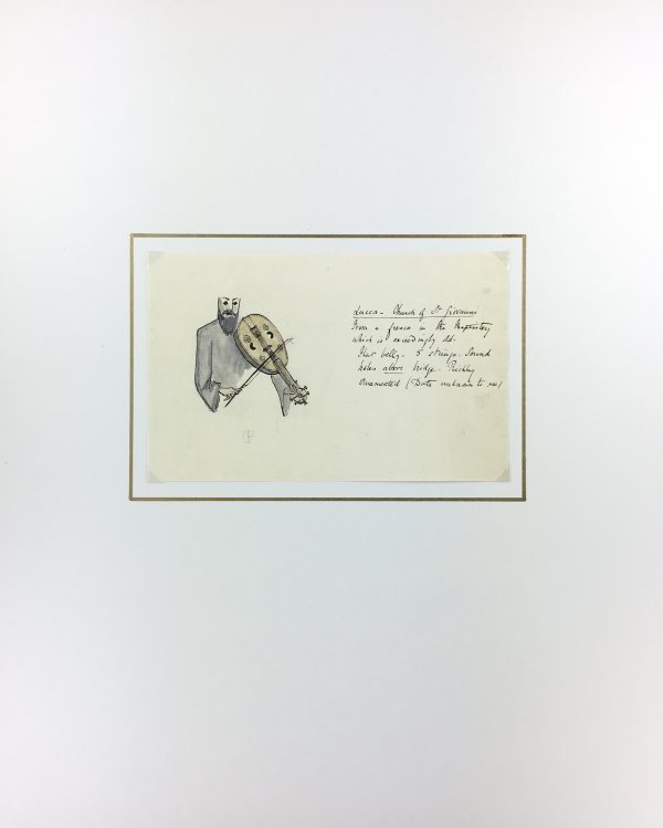 Performance Original Art - Instrument Study, Lucca, 1990s
