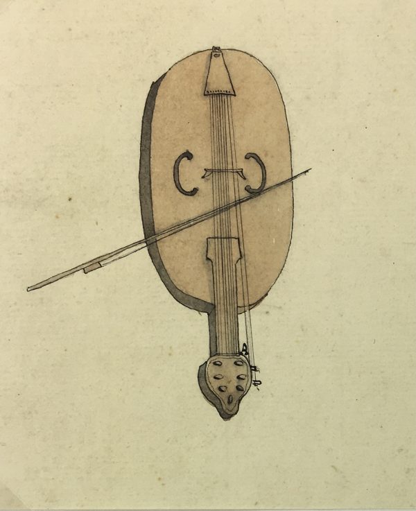 Performance Original Art - Instrument Study, Bologna, 1990s
