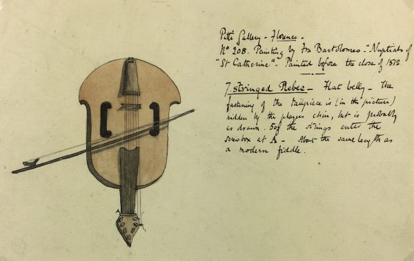Performance Original Art - Instrument Study, Florence, 1990s