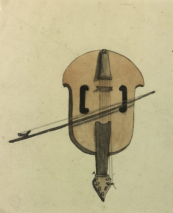 Performance Original Art - Instrument Study, Florence, 1990s