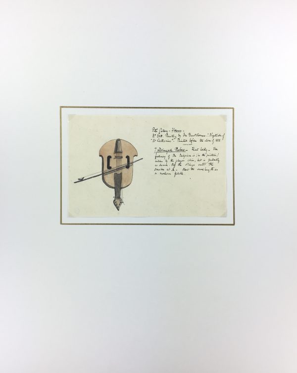 Performance Original Art - Instrument Study, Florence, 1990s