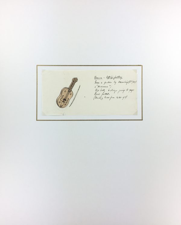 Performance Original Art - Instrument Study, Florence, 1990s