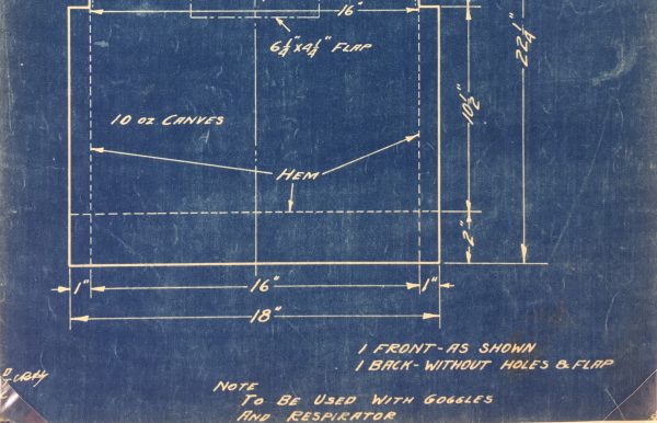 Technical Drawing Original Art - Blueprint, New York Central Rail, 1924