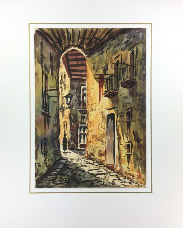Towns Original Art - Gothic, Dif, 1973