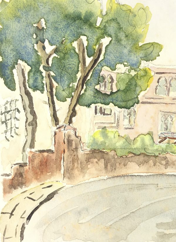 World Original Art - The Villa, Stephen Gaidon, 1952