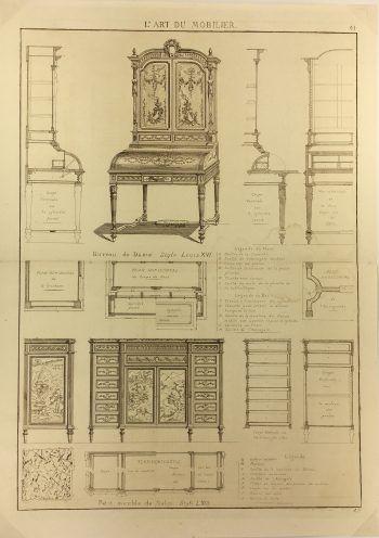 Architecture Print - French Interior, L'Illustration, 1928