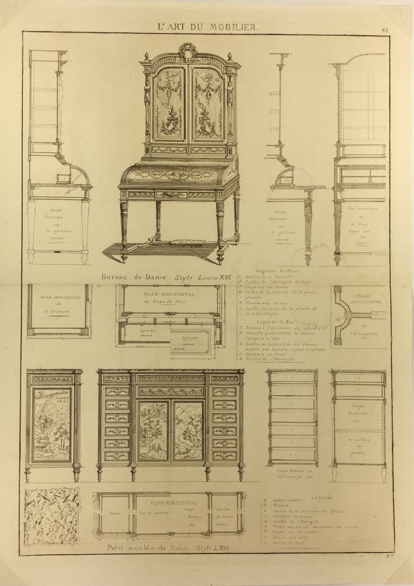 Architecture Print - French Interior, L'Illustration, 1928