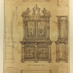 Architecture Print - Furniture Styles, French: J. Verchere, 1873