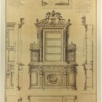 Architecture Print - Furniture Styles, French: J. Verchere, 1873