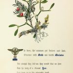 Botanical Print - Mistletoe, Milton, 1846