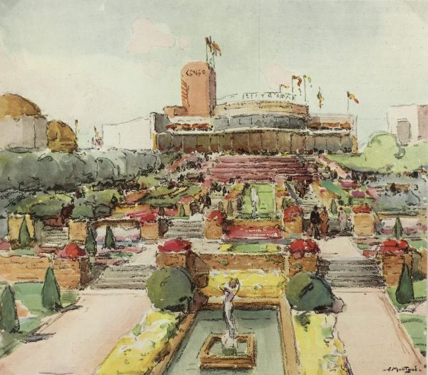 Paris Print - Paris World's fair, L'Illustration, 1931