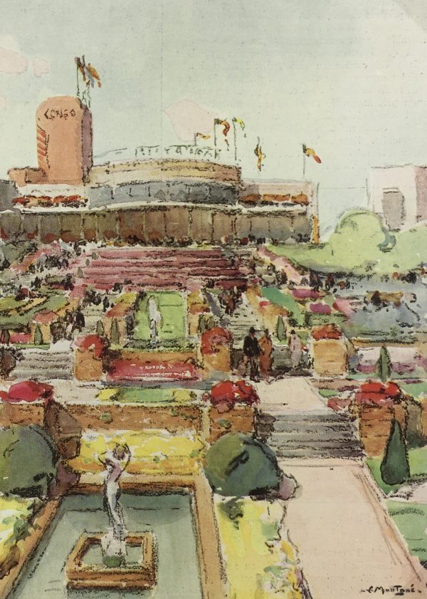 Paris Print - Paris World's fair, L'Illustration, 1931