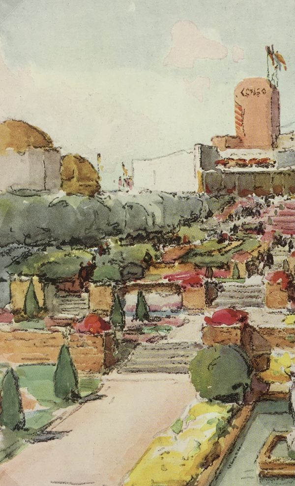 Paris Print - Paris World's fair, L'Illustration, 1931