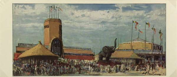 Paris Print - Paris World's fair, L'Illustration, 1931