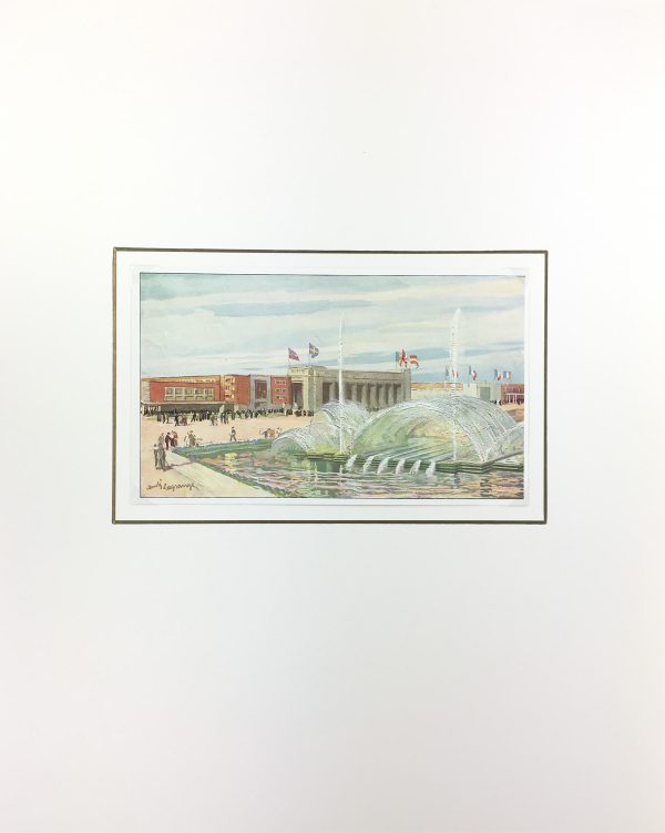Paris Print - Paris World's fair, L'Illustration, 1931
