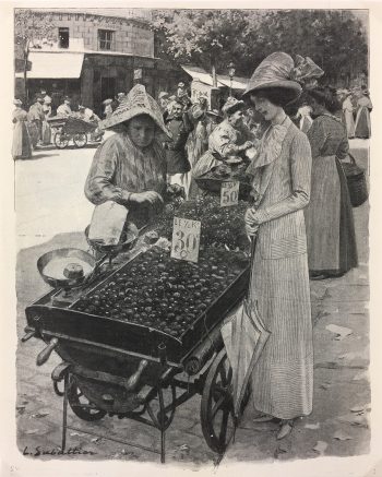 Paris Print - Paris, Sabattier, C.1900