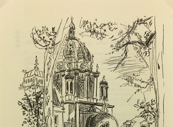 Paris Print - Le Val De Grace, P. Berger, 1951