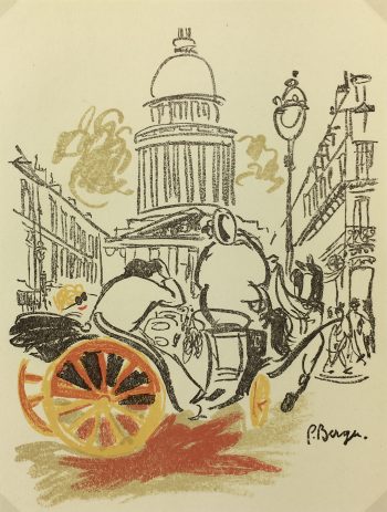 Paris Print - L'Opera, P. Berger, 1951