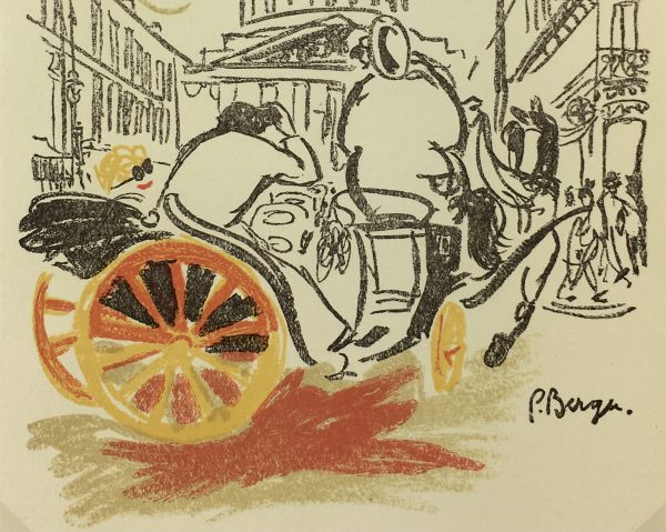 Paris Print - L'Opera, P. Berger, 1951