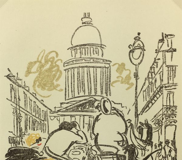 Paris Print - L'Opera, P. Berger, 1951