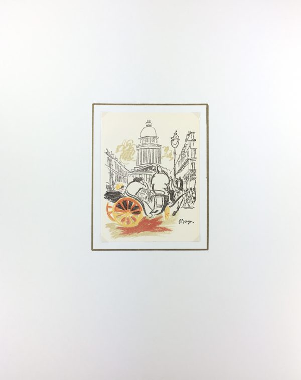 Paris Print - L'Opera, P. Berger, 1951