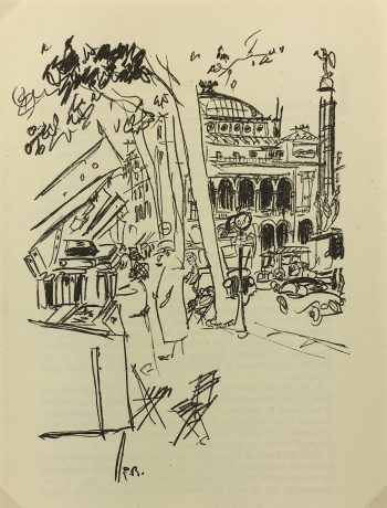 Paris Print - Chatelet, P. Berger, 1951