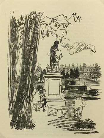 Paris Print - Versailles, P. Berger, 1951