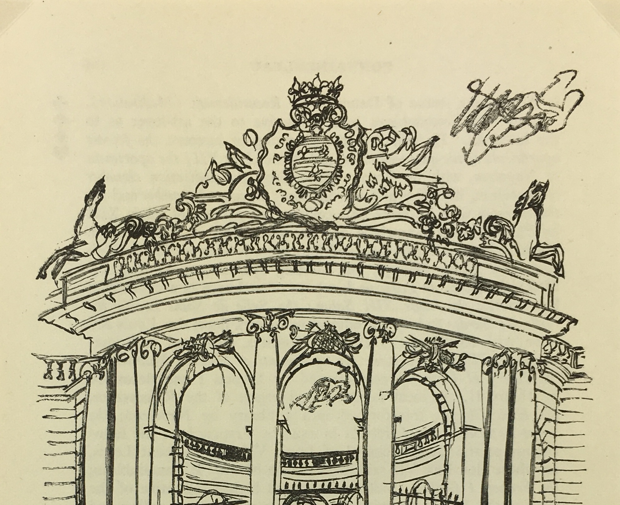 Paris Print - Chantilly, P. Berger, 1951