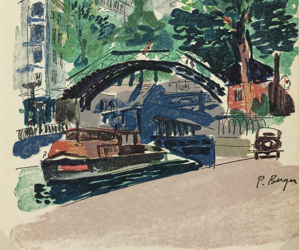 Paris Print - Sant-Martin, P. Berger, 1951